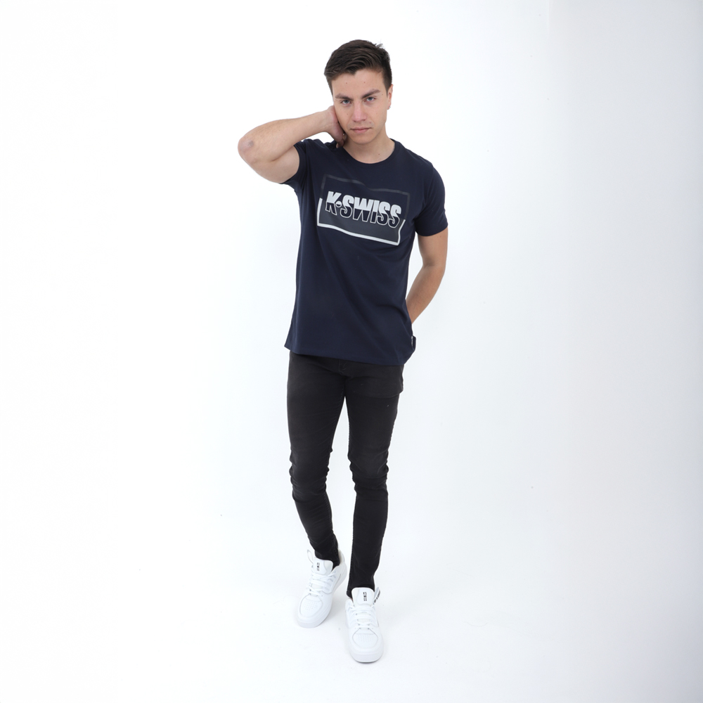 Foto 2 pulgar | Playera Casual Gtsm4 K-swiss Para Hombre