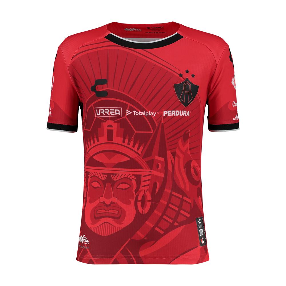 Foto 1 | Jersey Charly Atlas X Metzican Alterno 24-25 Hombre Rojo