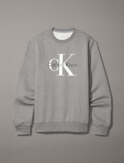 Foto 5 | Sudadera Calvin Klein Con Logotipo De Monograma Y Cuello Redondo Para Hombre - Venta Internacional.