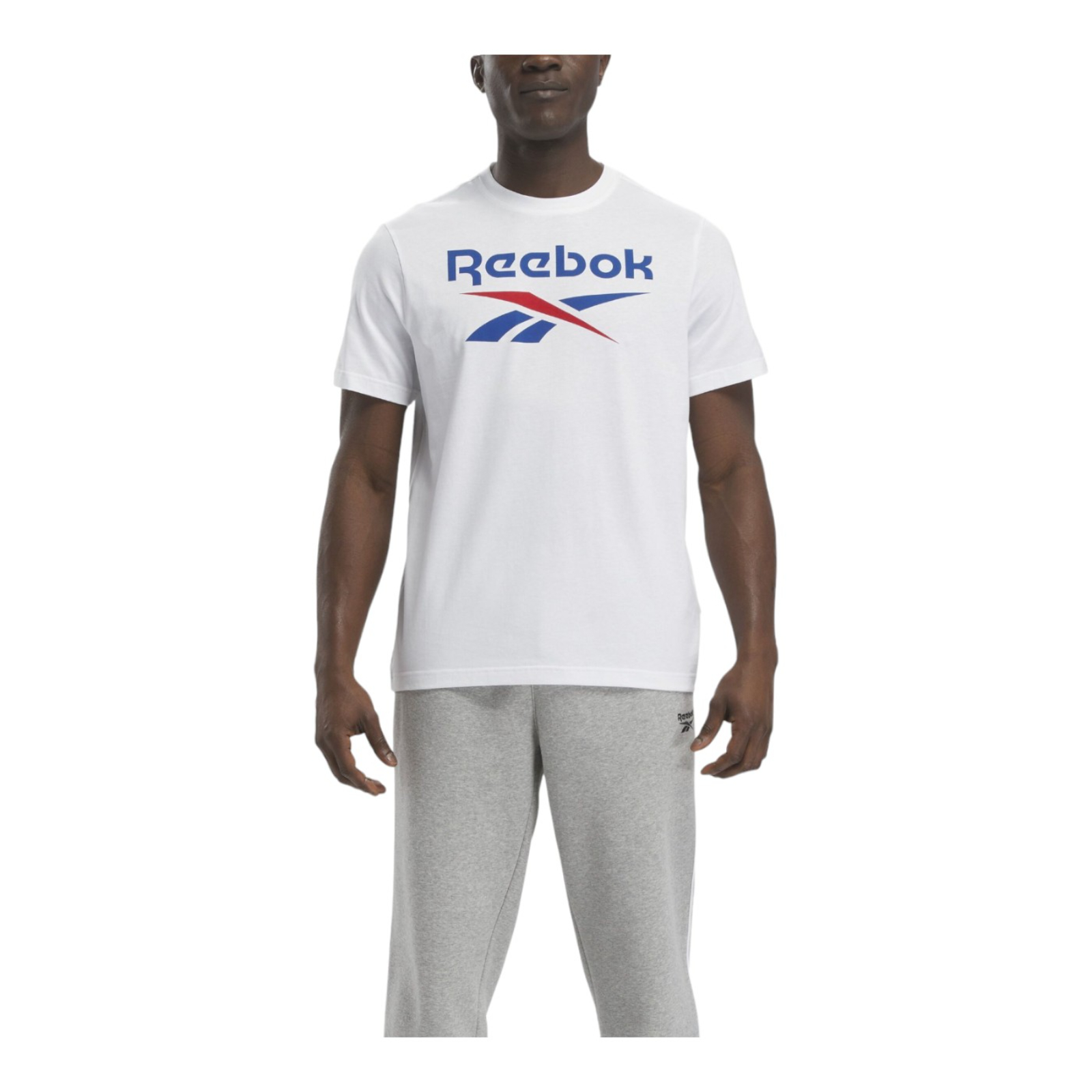 Foto 3 pulgar | Playera Reebok Reebok Identity Big Logo Tee Color Blanco Para Hombre Modelo 100071175