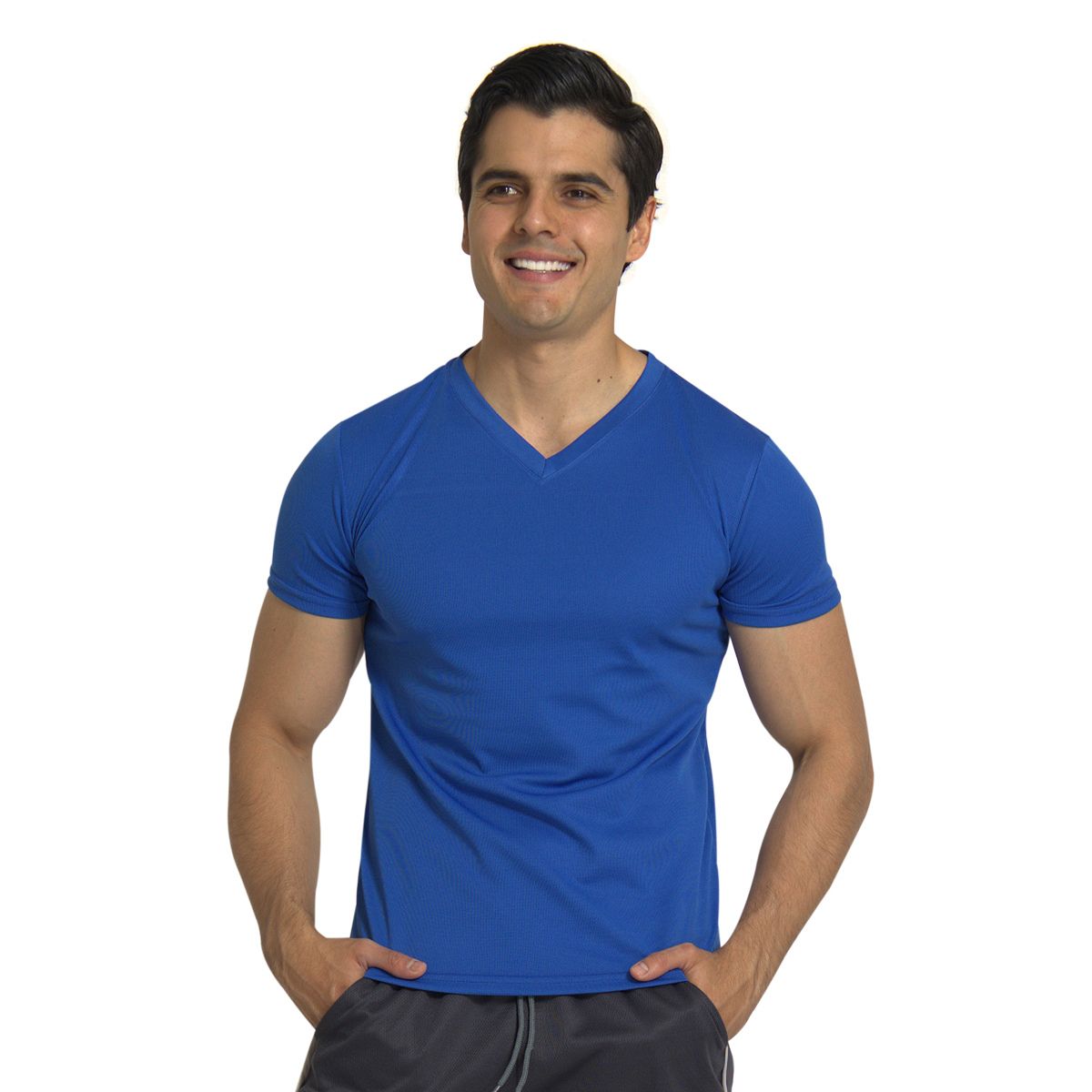 Foto 4 pulgar | Paquete De 5 Playeras Deportivas Cuello V Para Hombre Chb Chili Beans Clothing Co.