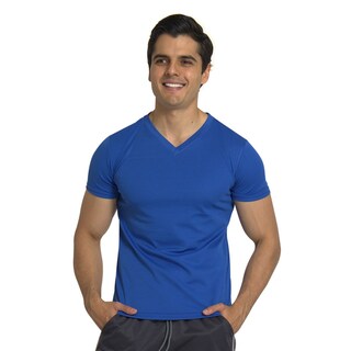 Foto 3 | Paquete De 5 Playeras Deportivas Cuello V Para Hombre Chb Chili Beans Clothing Co.