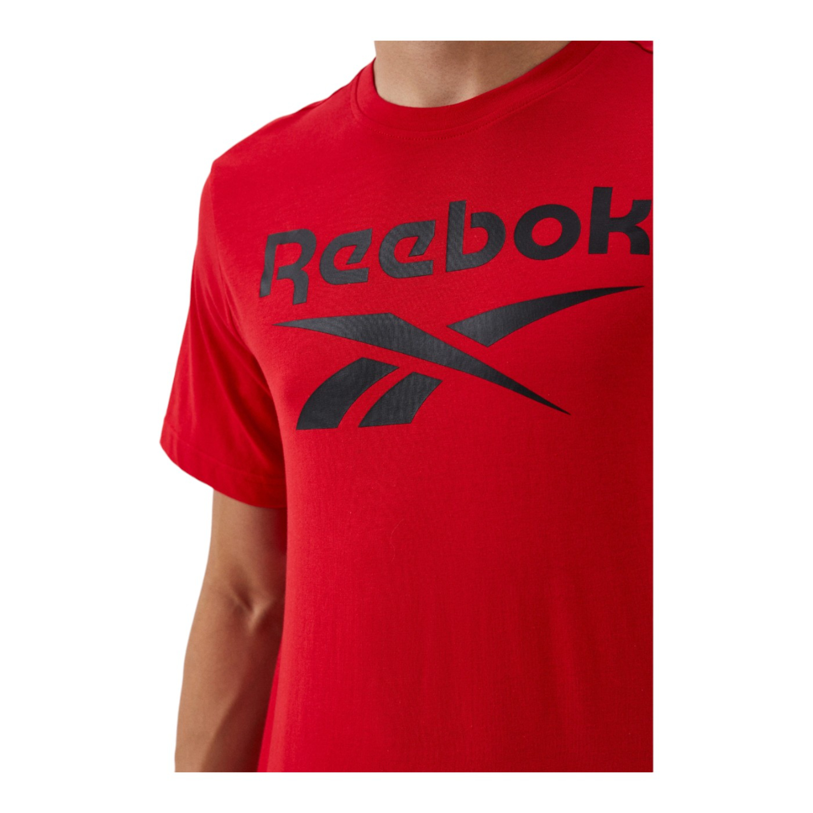 Foto 4 pulgar | Playera Reebok Reebok Identity Big Logo Tee Color Rojo Para Hombre Modelo 100070994