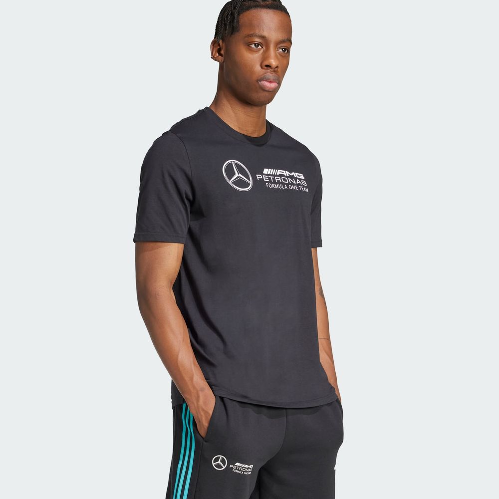 Foto 4 pulgar | Playera Dna Mercedes - Amg Petronas Formula One Team Adidas Negro Hombre