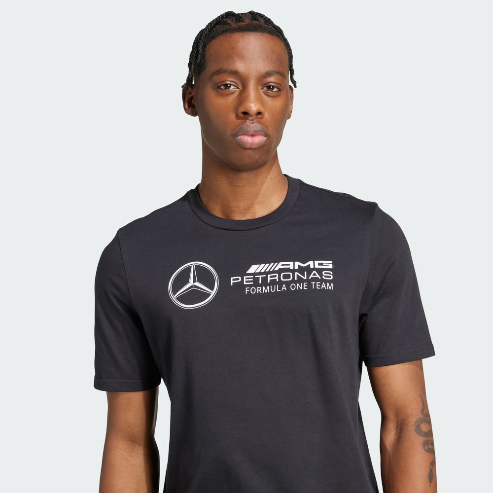 Foto 6 pulgar | Playera Dna Mercedes - Amg Petronas Formula One Team Adidas Negro Hombre