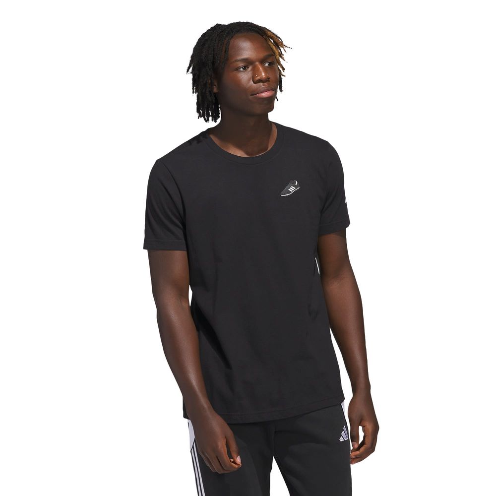 Foto 3 pulgar | Playera Copa Signature Estampada Adidas Negro Hombre