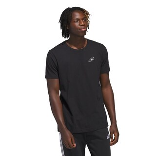 Foto 2 | Playera Copa Signature Estampada Adidas Negro Hombre