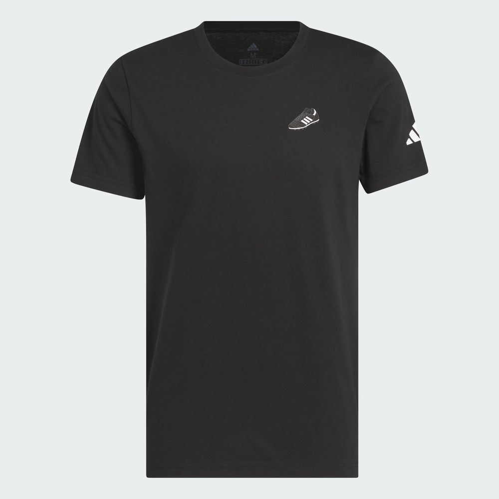 Foto 4 pulgar | Playera Copa Signature Estampada Adidas Negro Hombre