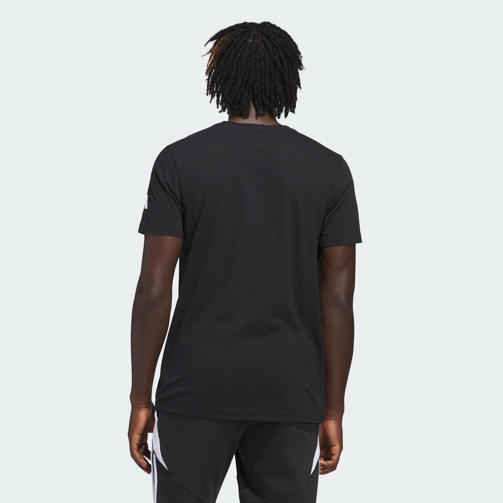 Foto 5 pulgar | Playera Copa Signature Estampada Adidas Negro Hombre