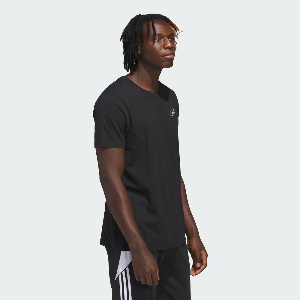 Foto 6 pulgar | Playera Copa Signature Estampada Adidas Negro Hombre