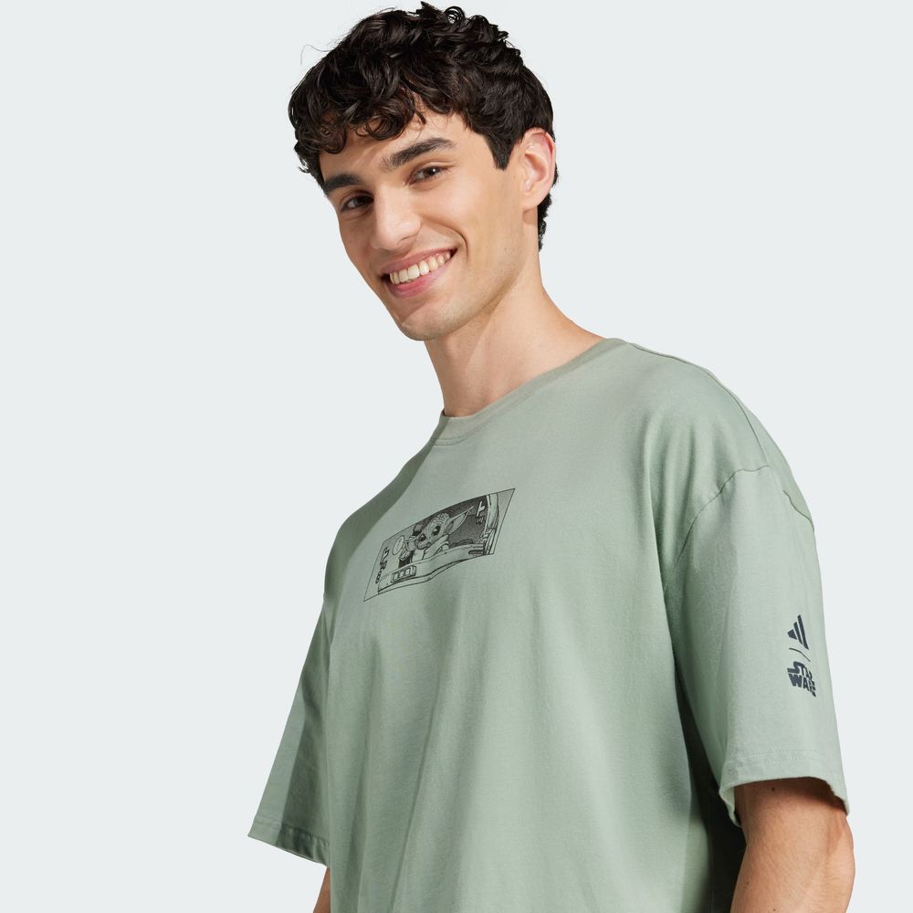 Foto 7 pulgar | Jersey Star Wars Adidas Verde Hombre