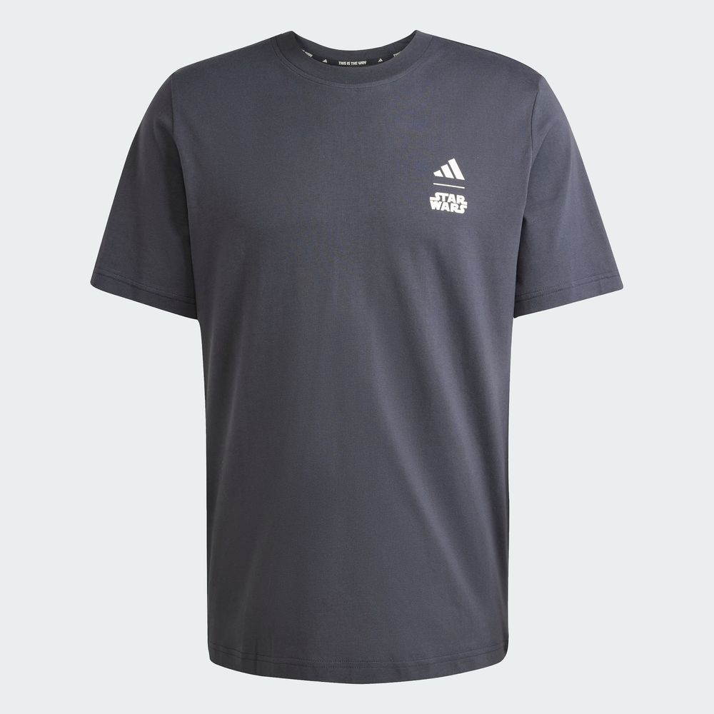 Foto 4 pulgar | Jersey Adidas X Star Wars Mandalorian Adidas Gris Hombre