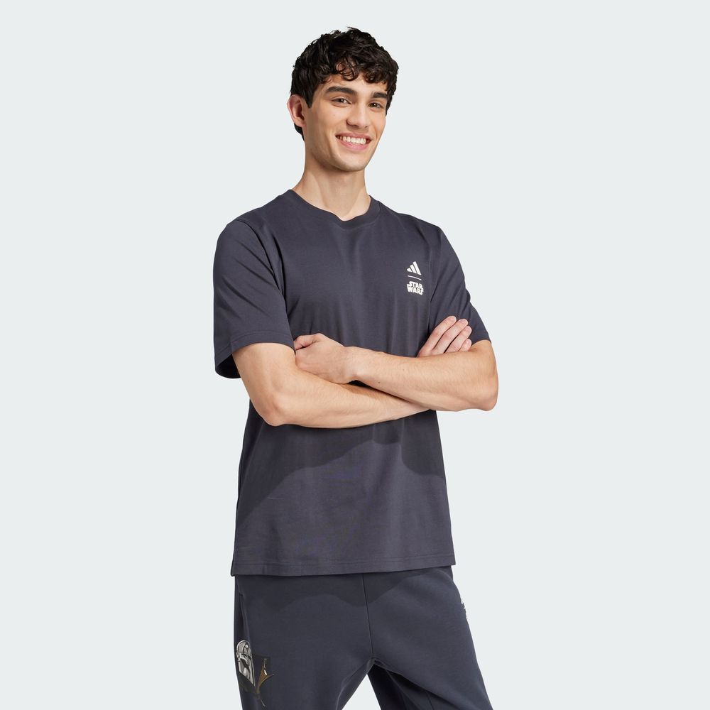 Foto 6 pulgar | Jersey Adidas X Star Wars Mandalorian Adidas Gris Hombre