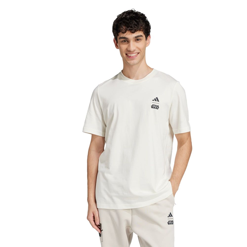 Foto 3 pulgar | Jersey Adidas X Star Wars Mandalorian Adidas Blanco Hombre