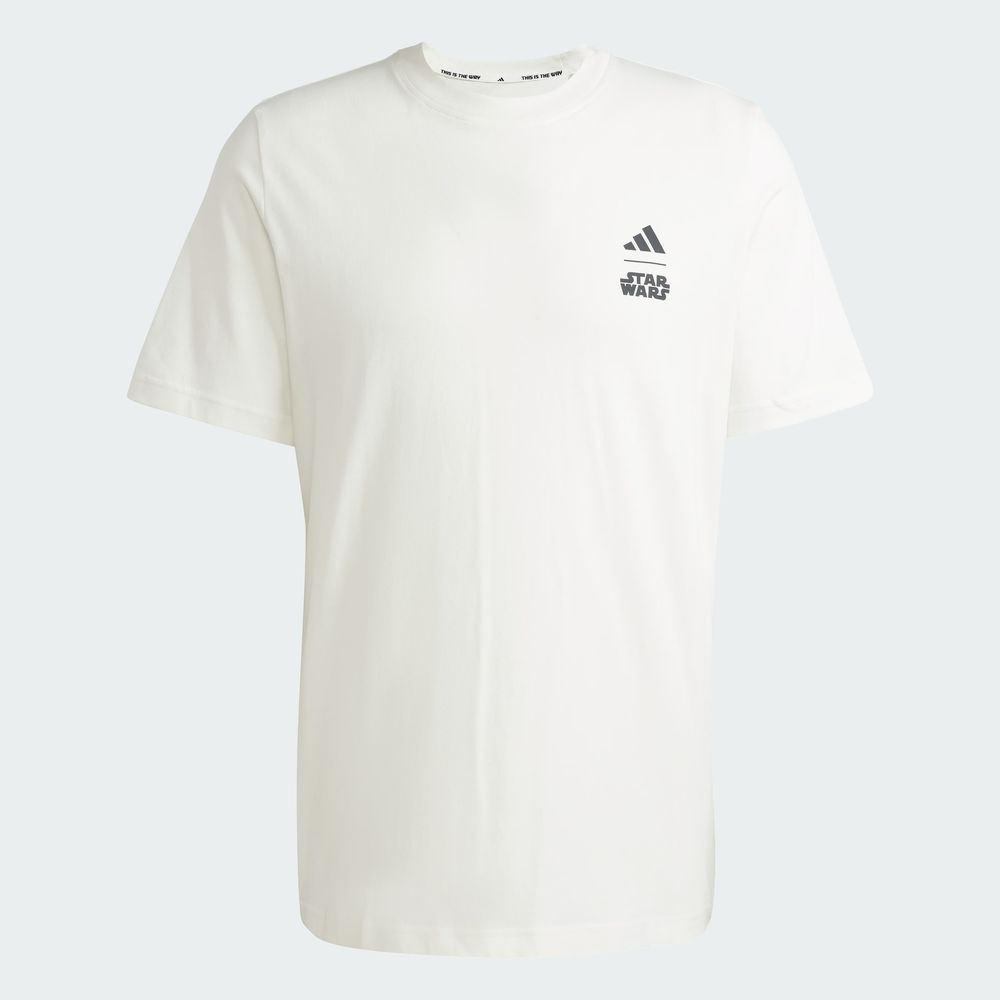 Foto 4 pulgar | Jersey Adidas X Star Wars Mandalorian Adidas Blanco Hombre