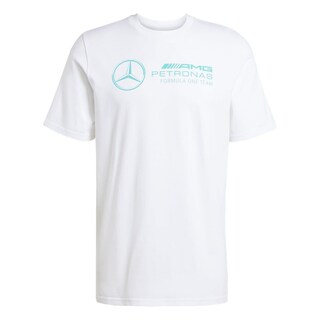 Foto 1 | Playera Estampada Dna Mercedes - Amg Petronas Formula One Team Adidas Blanco Hombre
