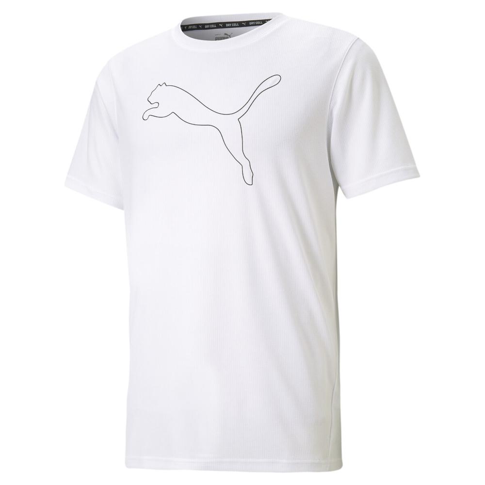 Foto 2 pulgar | Playera de Entrenamiento Puma Performance Cat Blanca para Hombre