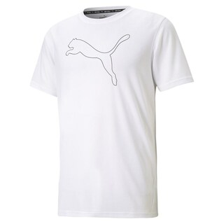 Foto 1 | Playera de Entrenamiento Puma Performance Cat Blanca para Hombre