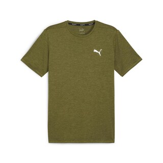 Foto 1 | Playera para Correr Puma Run Favorite SS Tee Verde para Hombre