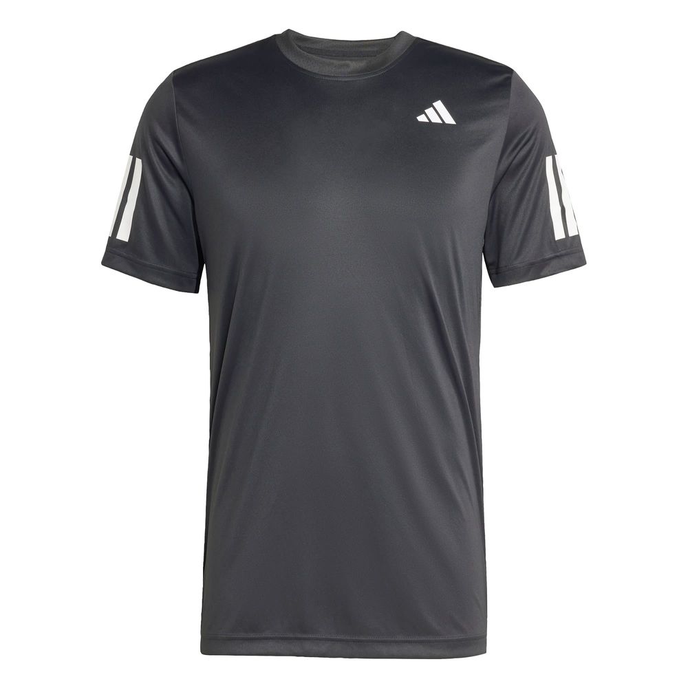 Playera Club Tennis Climacool Tres Franjas Adidas Negro Hombre