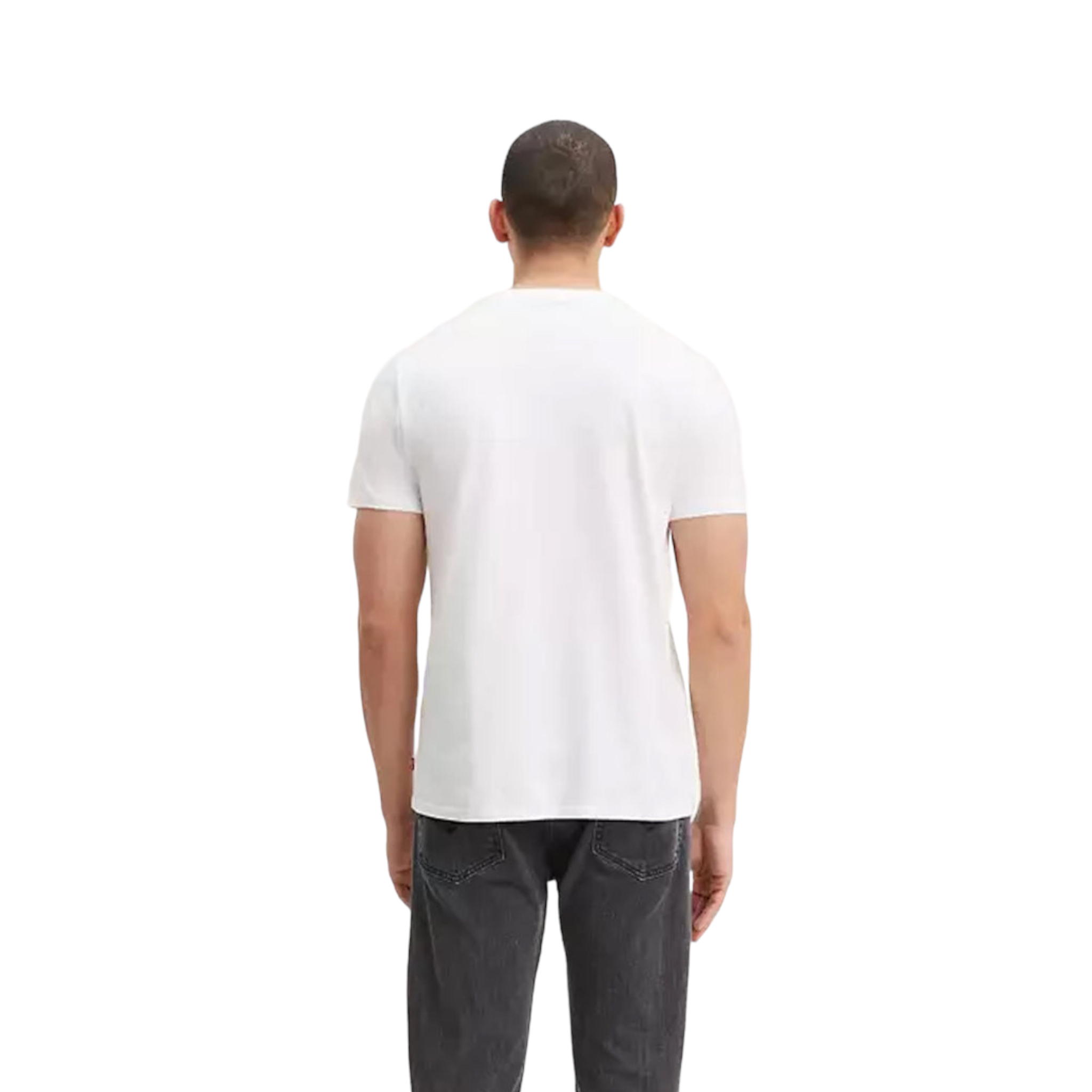Foto 4 pulgar | Playera Levi's Blanca Two-Horse para Caballero