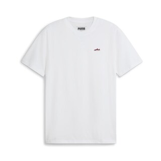 Foto 3 | Playera Puma Suede Logo Blanco para Hombre