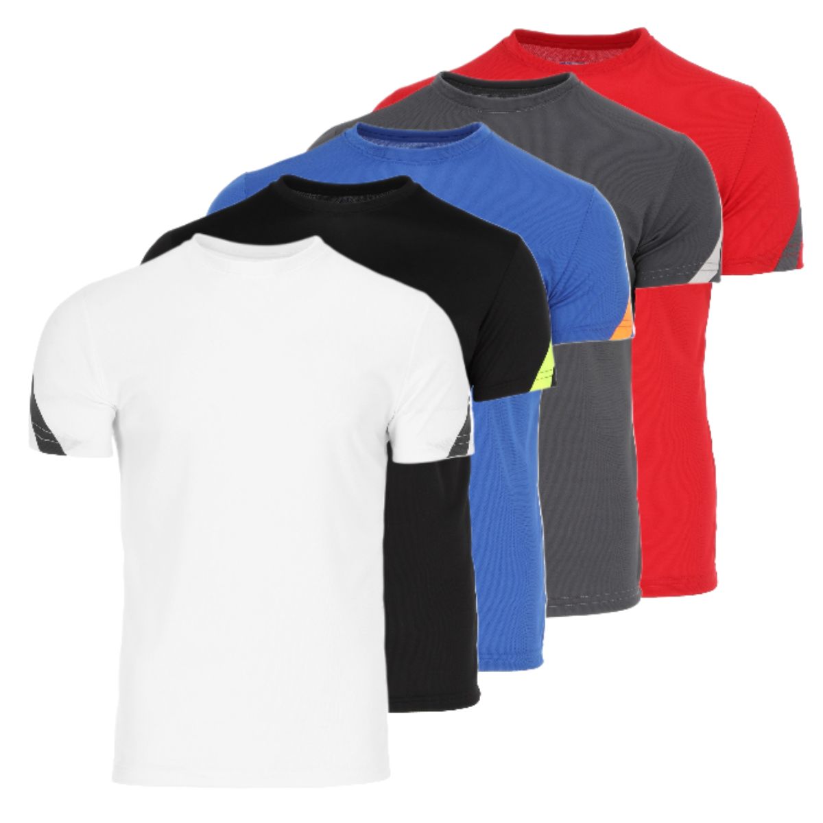 Foto 2 pulgar | Paquete de 5 Playeras Deportivas Para Hombre Chb Chili Beans Clothing Co.