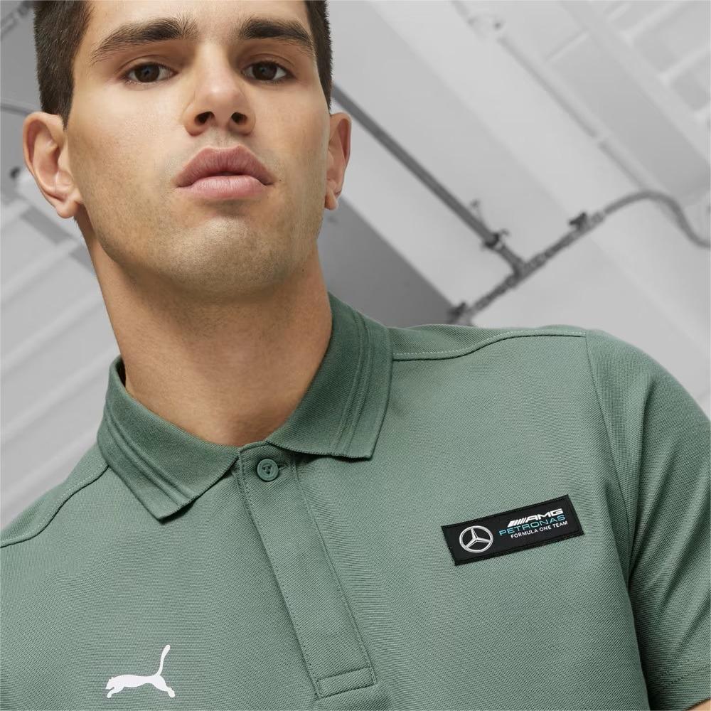 Foto 5 pulgar | Playera Tipo Polo Puma Mercedes Petronas Amg Verde para Hombre