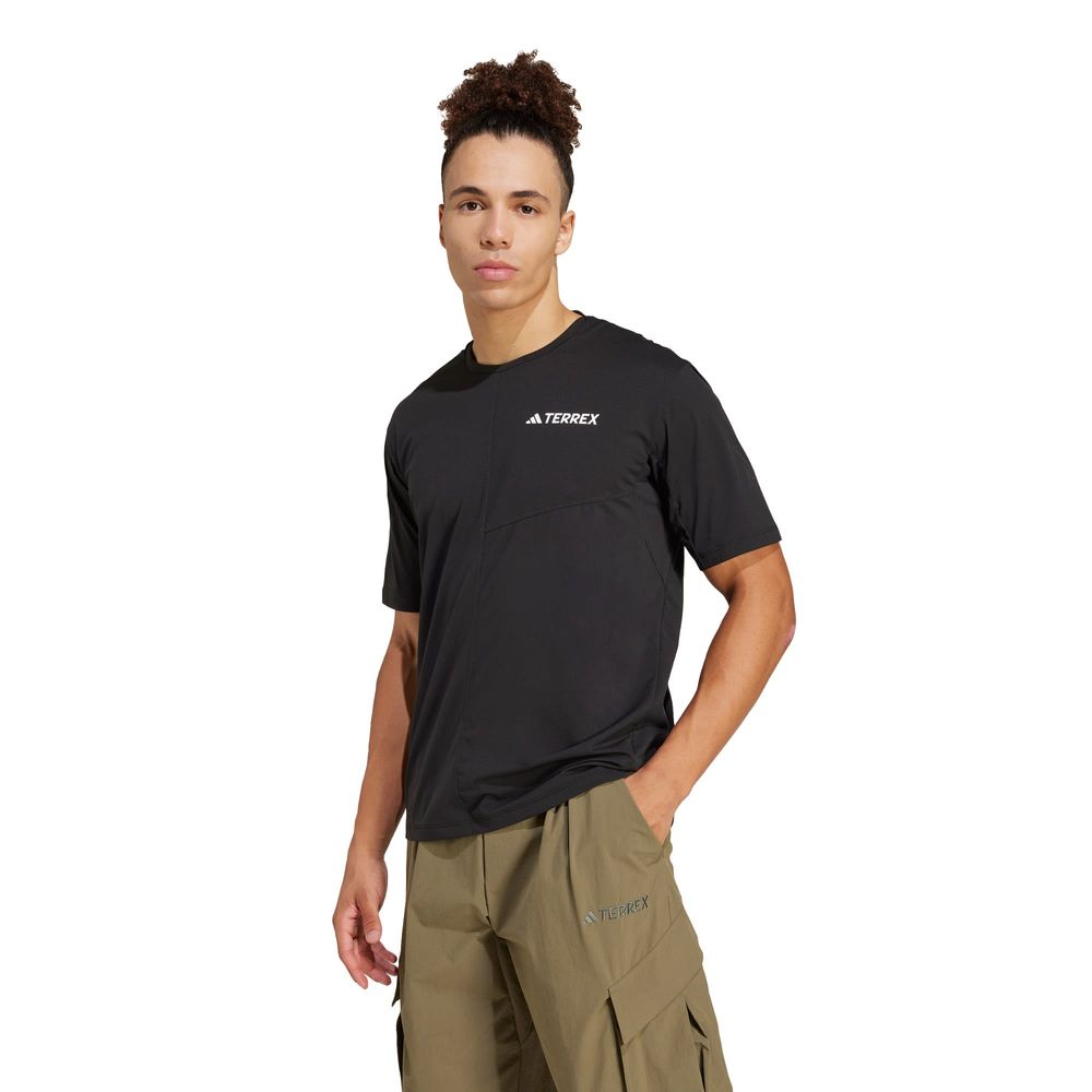 Foto 3 pulgar | Mt Tee Adidas Negro Hombre