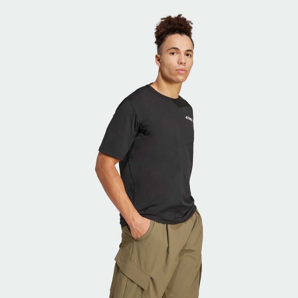 Foto 6 pulgar | Mt Tee Adidas Negro Hombre