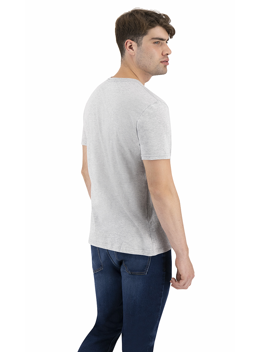 Foto 4 pulgar | Set de 3 Playeras Básicas Indicum Denim para Hombre