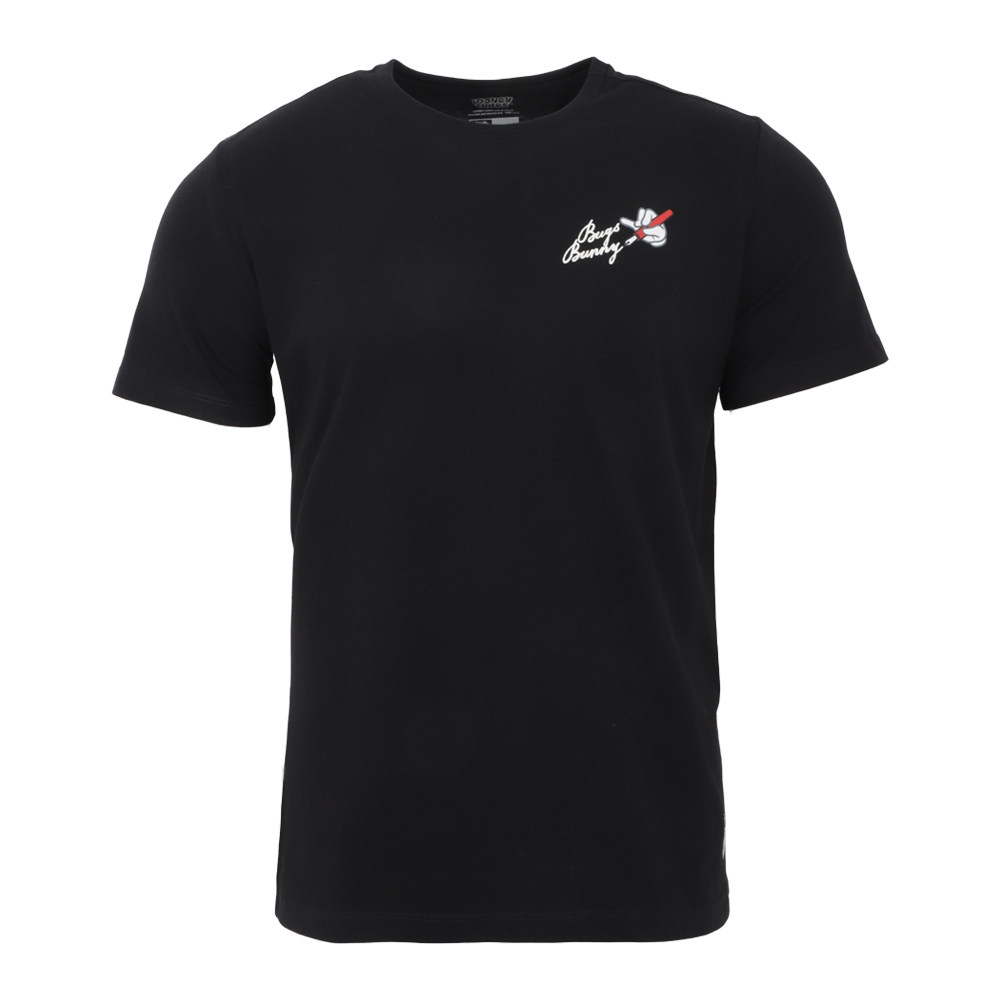 Foto 2 pulgar | Playera K-swiss Casual Looney Tunes Thats  All Folks Para Hombre Color Negro