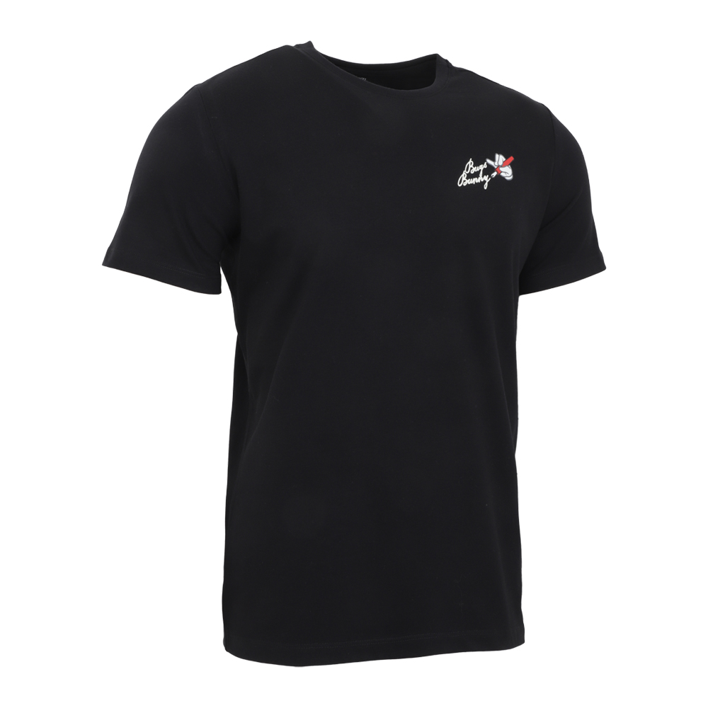 Foto 3 pulgar | Playera K-swiss Casual Looney Tunes Thats  All Folks Para Hombre Color Negro