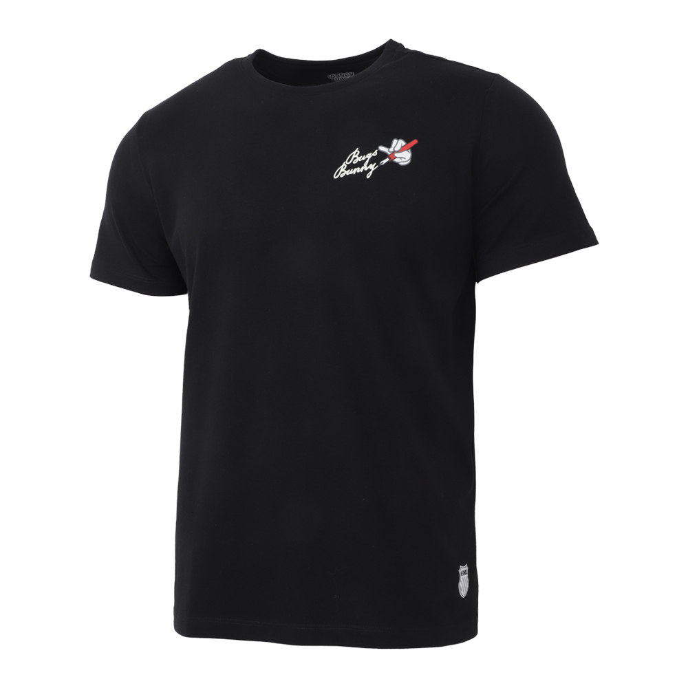 Foto 4 pulgar | Playera K-swiss Casual Looney Tunes Thats  All Folks Para Hombre Color Negro