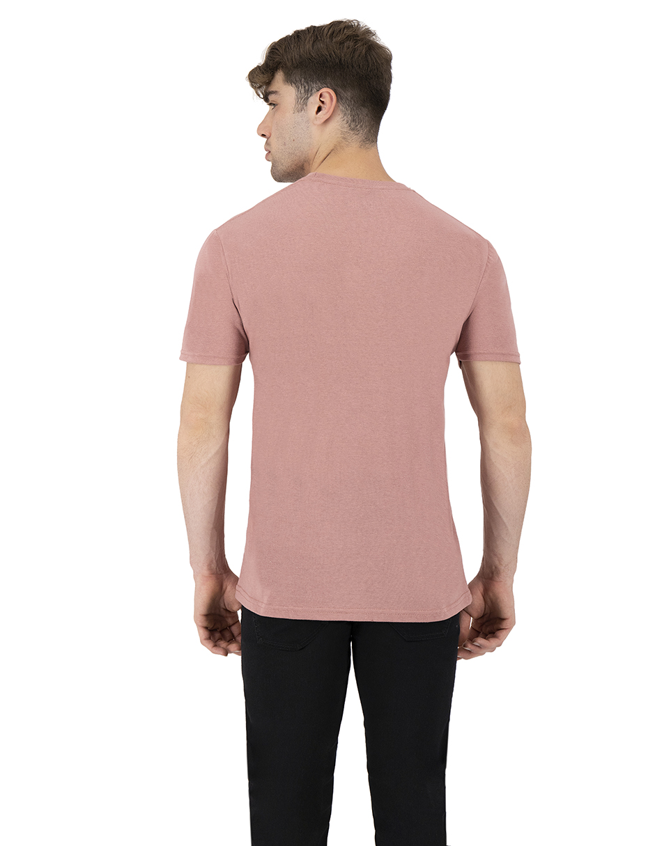 Foto 4 pulgar | Set de 3 Playeras Básicas Indicum Multicolor para Hombre