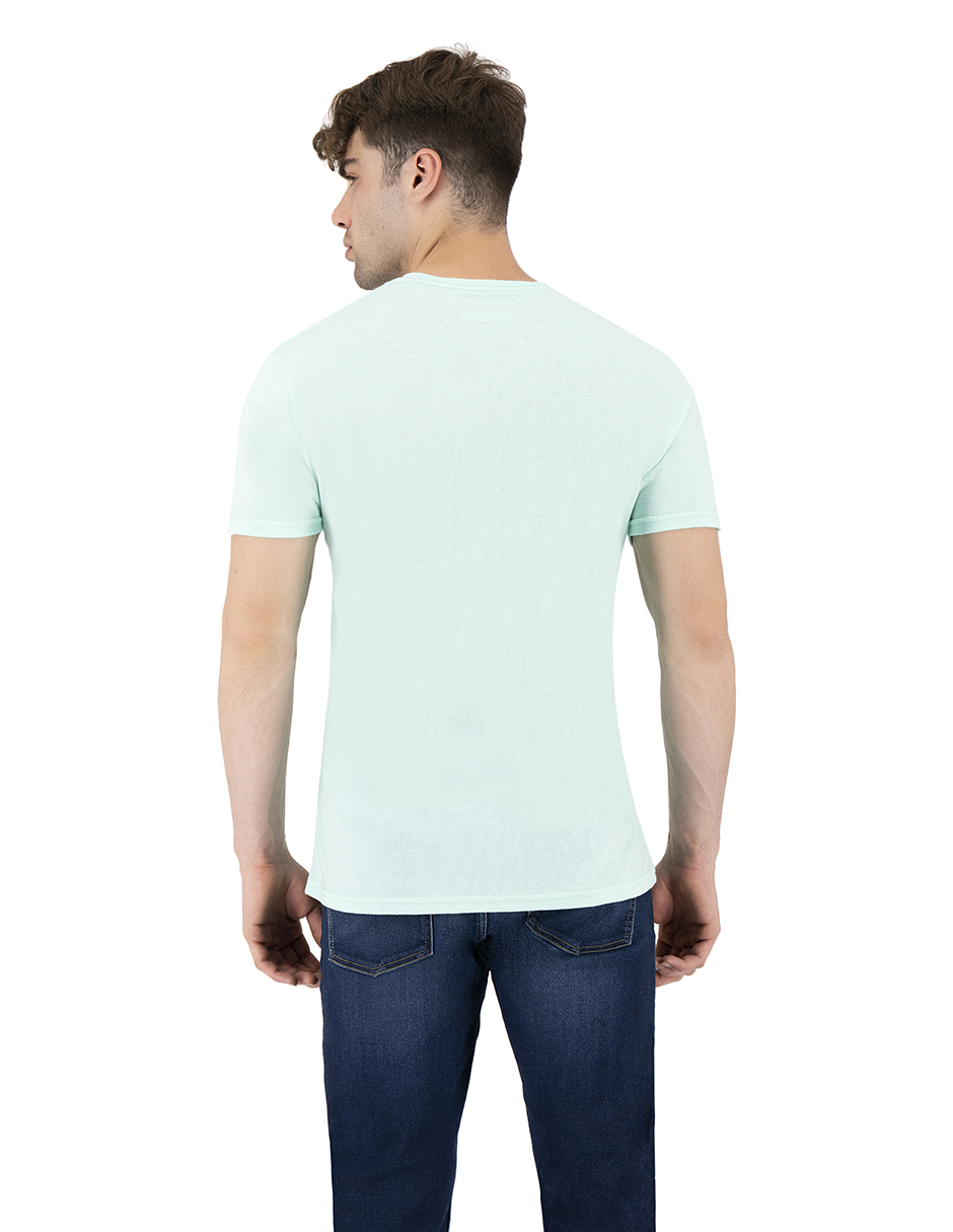 Foto 4 pulgar | Set de Playeras Básicas Indicum Denim 2 Piezas para Hombre