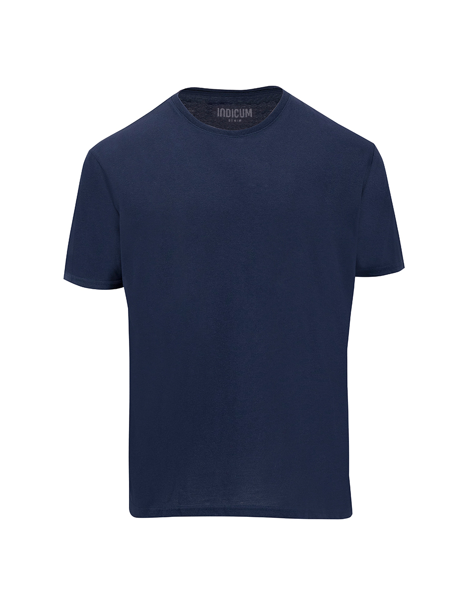 Foto 5 pulgar | Set de Playeras Básicas Indicum Denim 2 Piezas para Hombre
