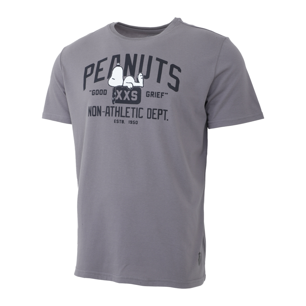 Foto 4 pulgar | Playera K-swiss Casual Peanuts Enzo Para Hombre Color Gris
