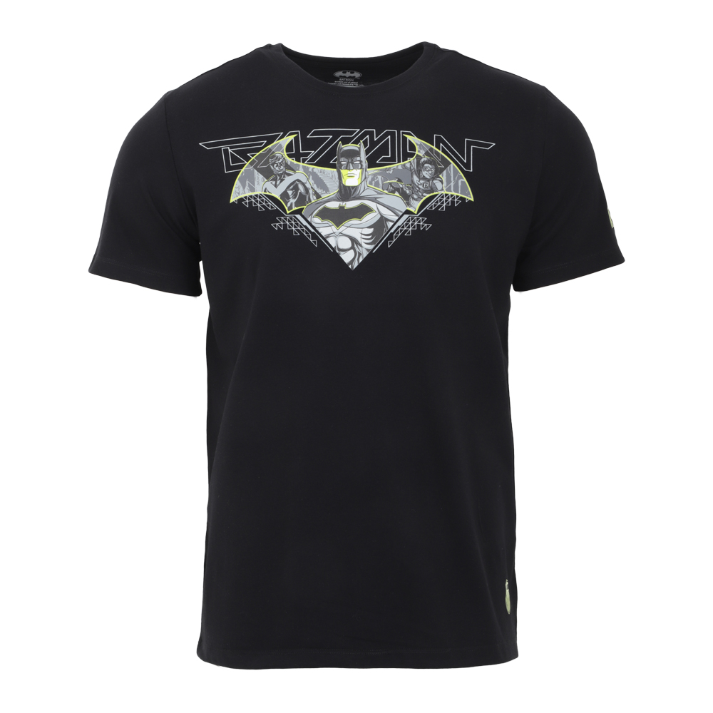 Playera K-swiss Casual Batman  Jacob Para Hombre Color Negro