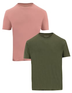 Foto 1 | Set de 2 Playeras Básicas Indicum para Hombre