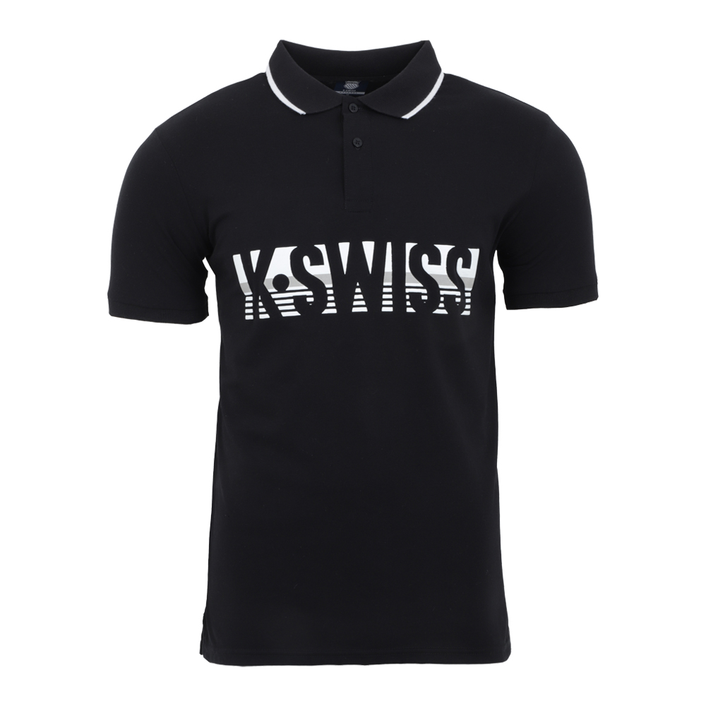Foto 2 pulgar | Playera K-swiss Casual Psw-06 Para Hombre Color Negro