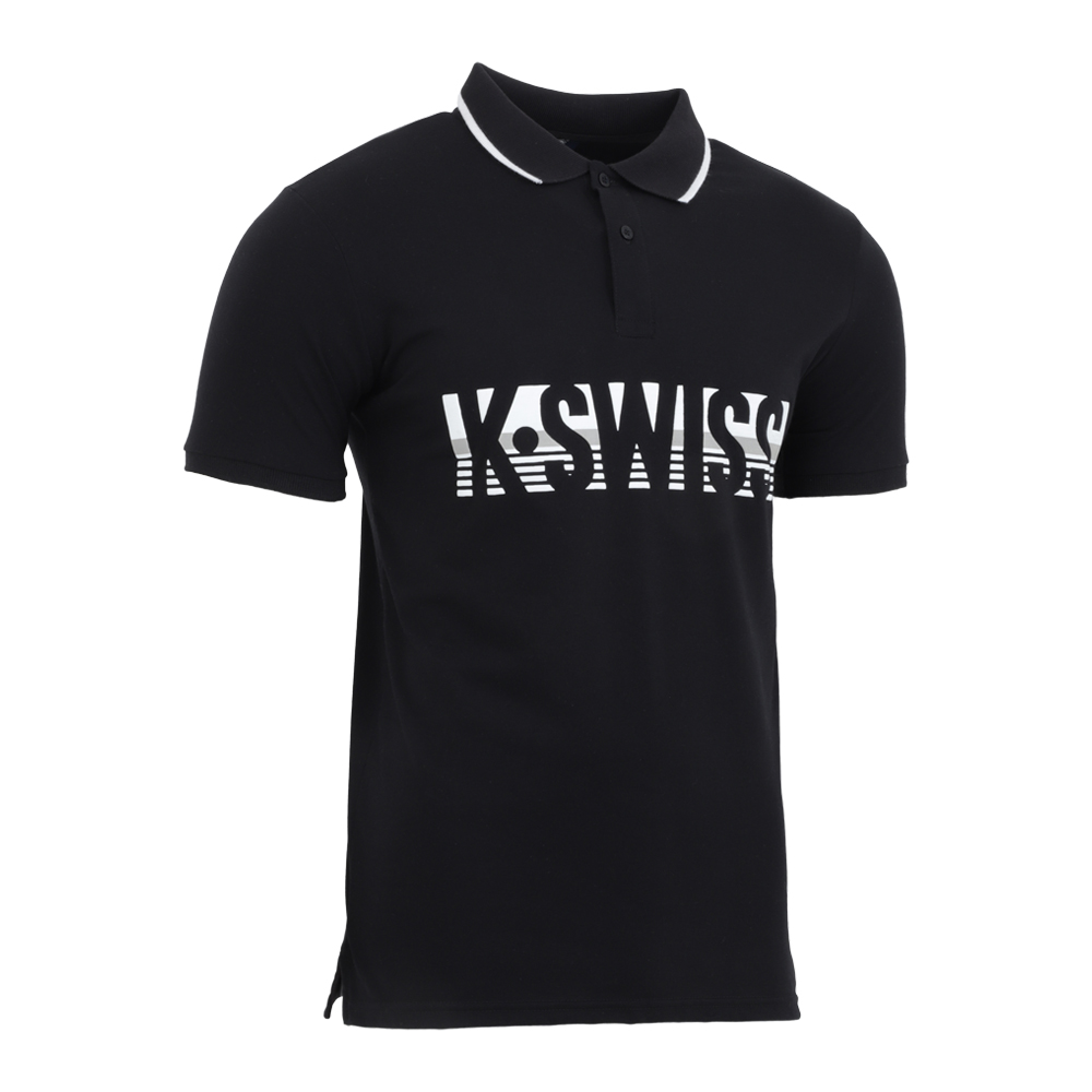 Foto 2 | Playera K-swiss Casual Psw-06 Para Hombre Color Negro