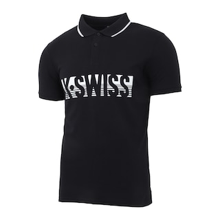 Foto 3 | Playera K-swiss Casual Psw-06 Para Hombre Color Negro