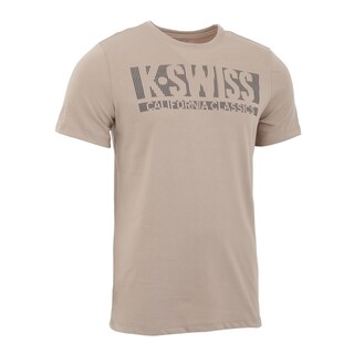 Foto 2 | Playera K-swiss Casual Tsw-bs Para Hombre Color Café