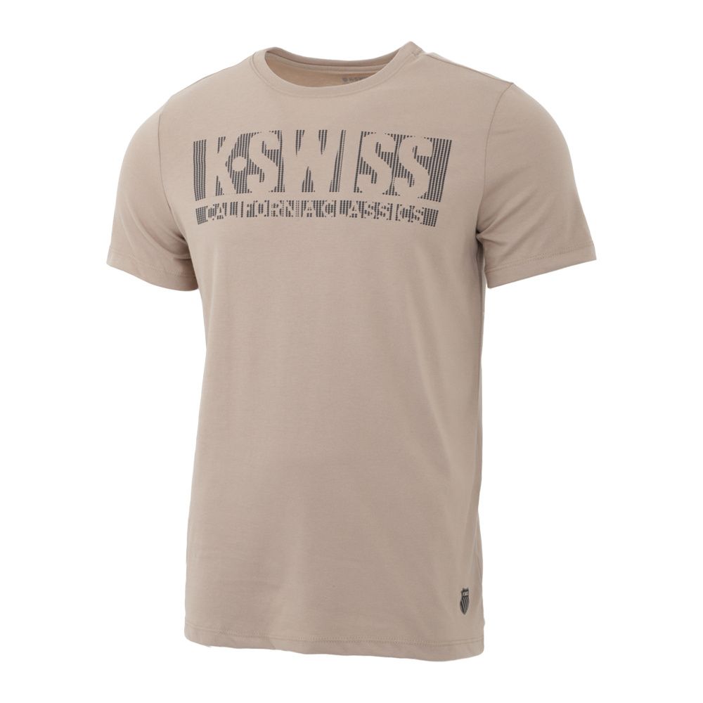 Foto 4 pulgar | Playera K-swiss Casual Tsw-bs Para Hombre Color Café