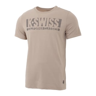 Foto 3 | Playera K-swiss Casual Tsw-bs Para Hombre Color Café