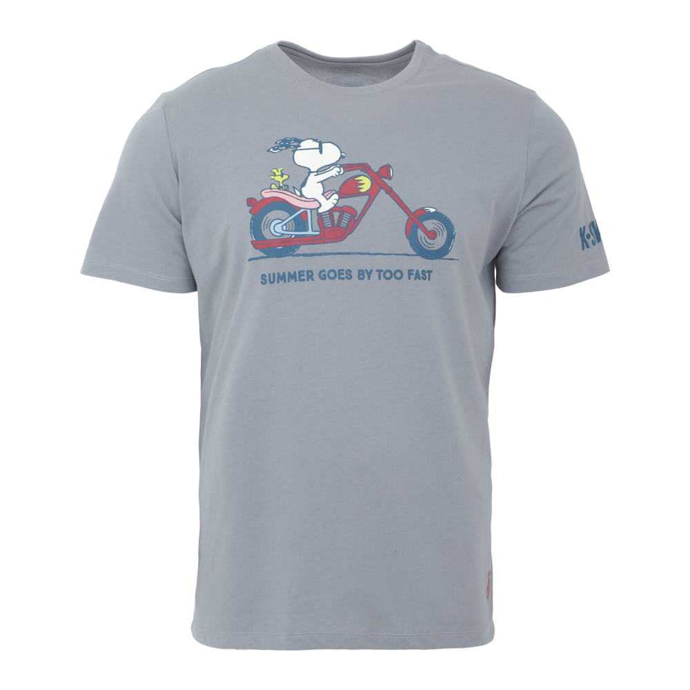 Playera K-swiss Casual Jhoana  Para Hombre Color Gris