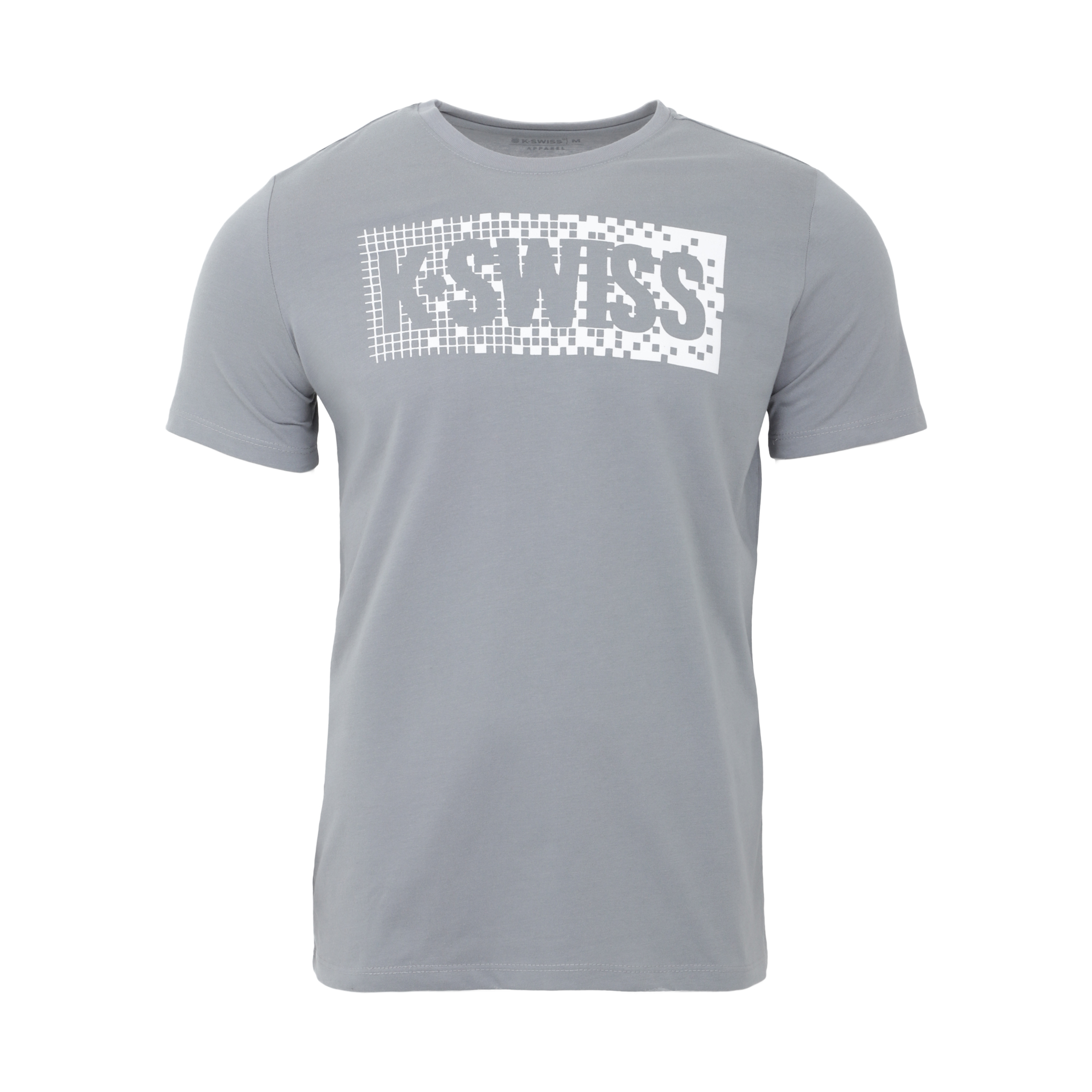 Foto 2 pulgar | Playera K-swiss Casual Pix Para Hombre Color Gris