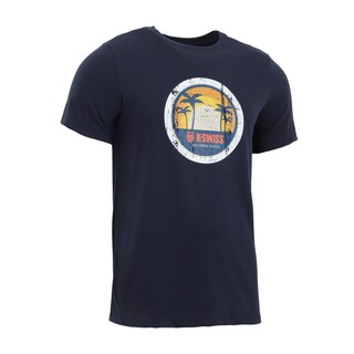 Foto 2 | Playera K-swiss Casual Gtsm-010 Para Hombre Color Azul
