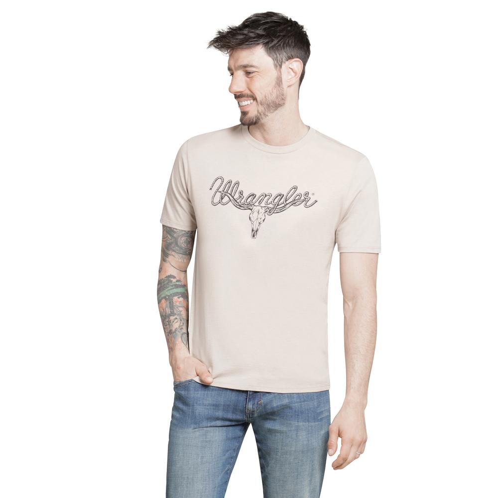Foto 2 pulgar | Playera Wrangler Hombre Slim Manga Larga 295 Beige